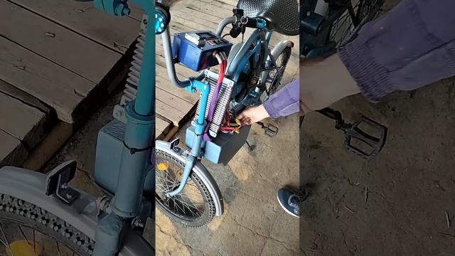 Самодельный электровелосипед