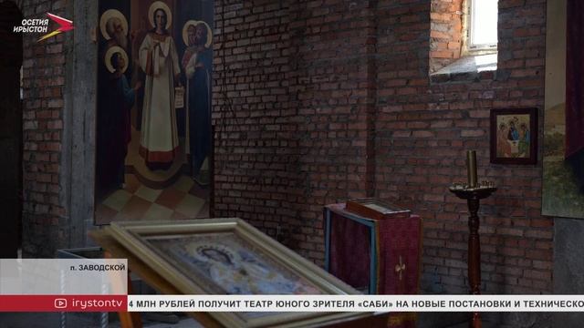 В Заводском строят храм великомученика и целителя Пантелеимона