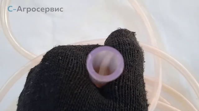Шланг пищевой D-13х3 из ПВХ без армировки