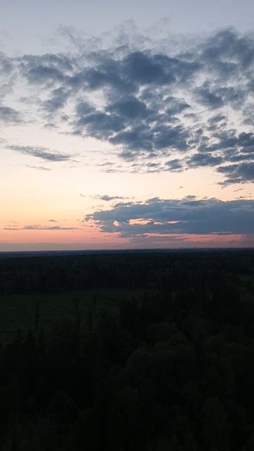 Закат. Красногорск. Изумрудные холмы