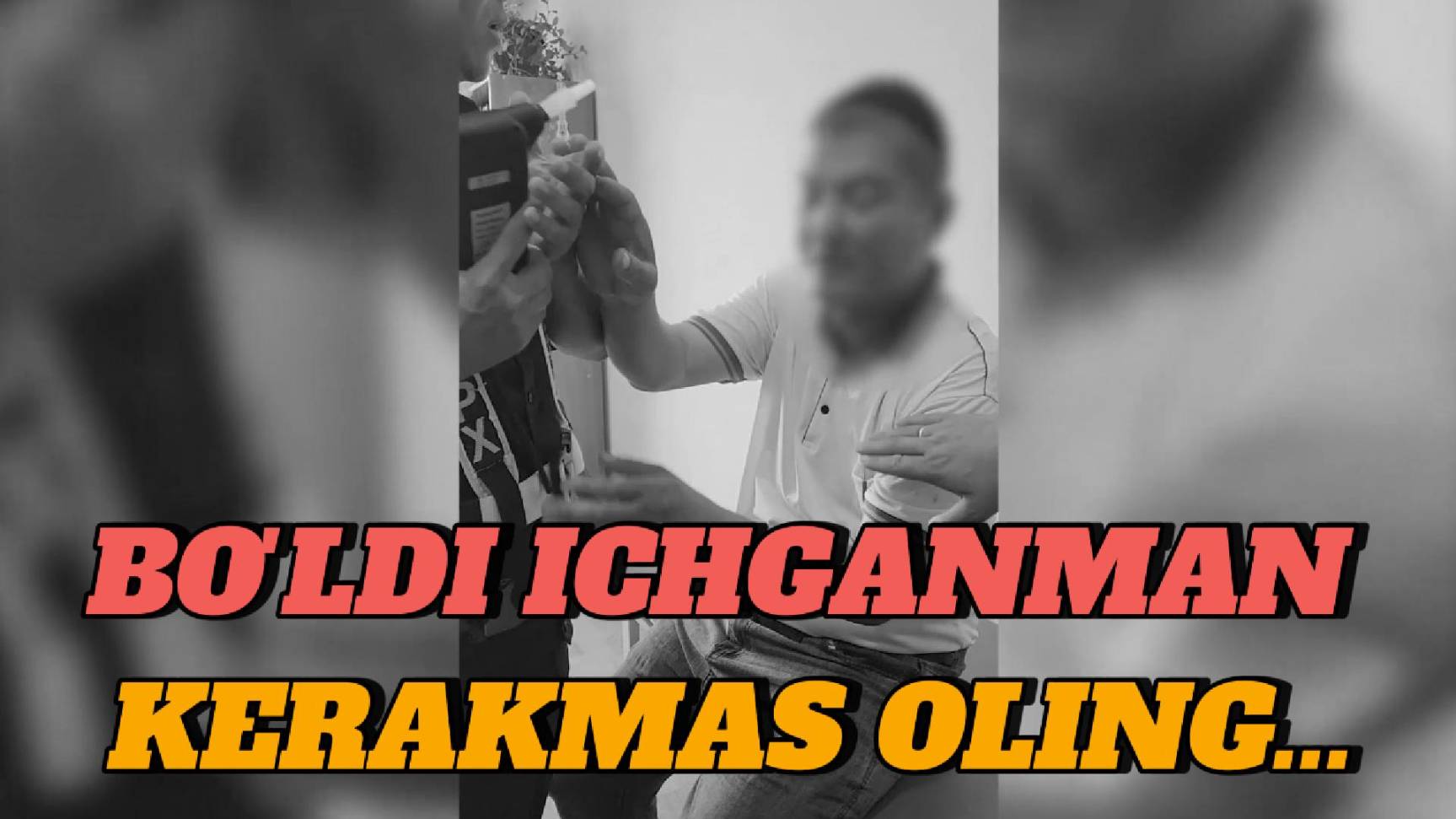 Бўлди ичганман, тан оламан, олинг бу аппаратингизни...