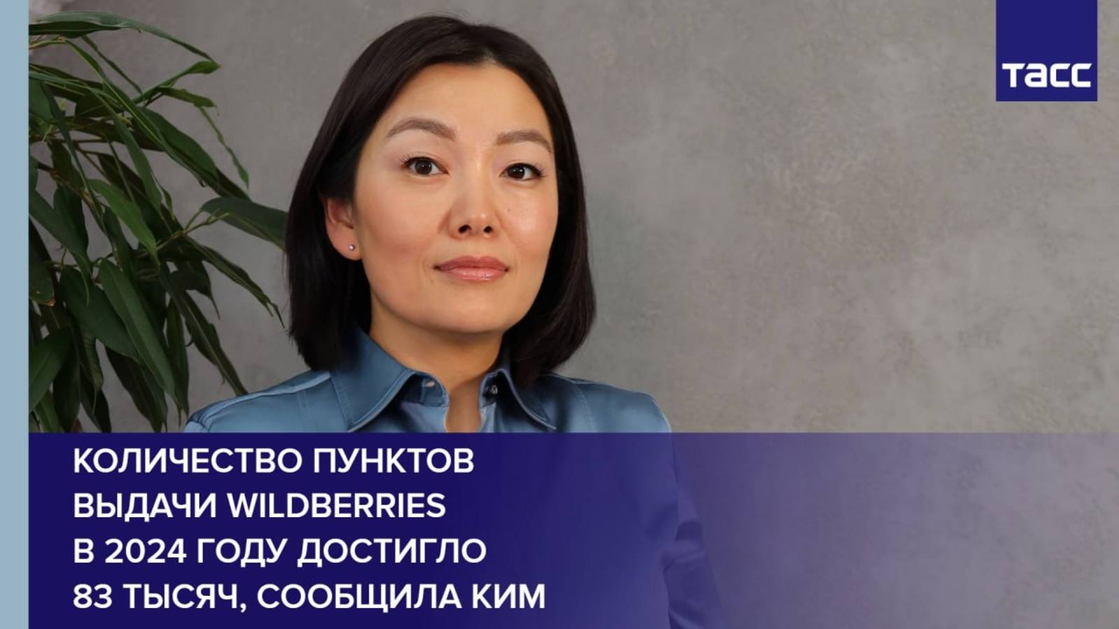 Количество пунктов выдачи Wildberries в 2024 году достигло 83 тысяч, сообщила Ким