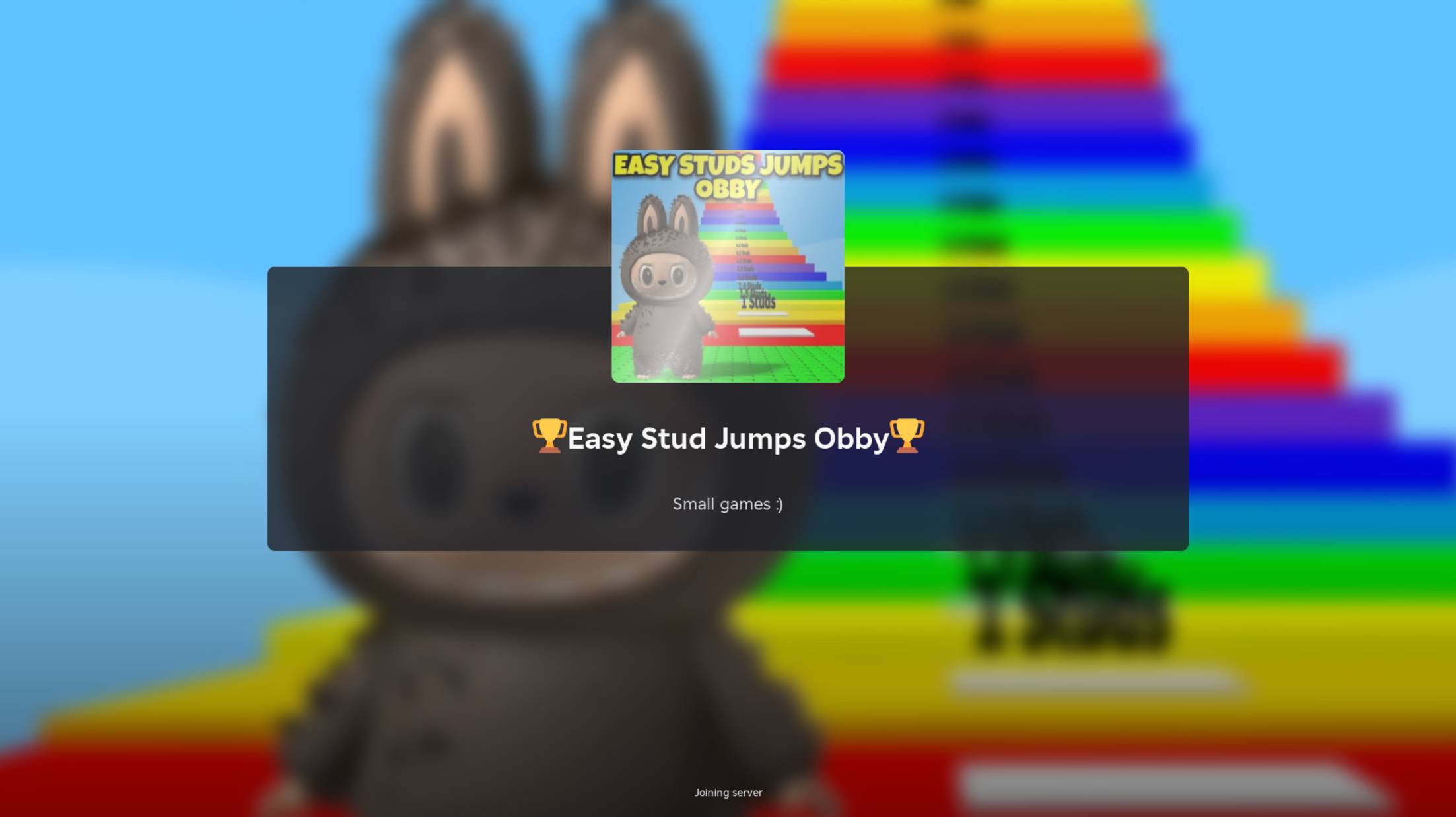 играю в easy stud lumps obby