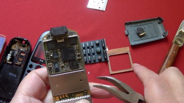 Siemens S35 Грубая разборка