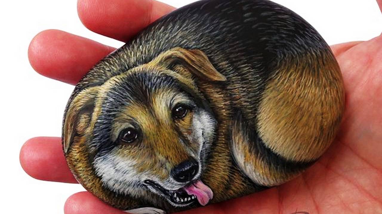 Звери, ожившие на камнях. Художник Роберто Риццо
