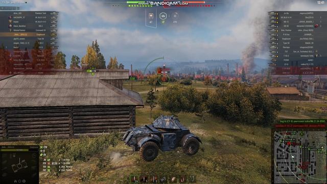 130 Бой в танчиках Staghound Рандом