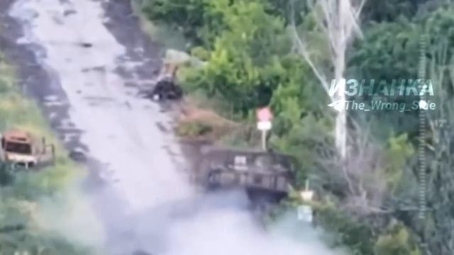 Неудачная попытка прорыва на бронетранспортере "М113" 100 ОМБр ВСУ