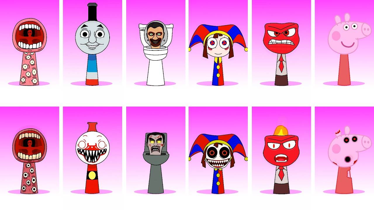 СПРУНКИ VS ИТАЛЬЯНСКИЕ МЕМЫ - ВСЕ ФАЗЫ ПОЛНЫЙ СБОРНИК (Incredibox Sprunki) #sprunki #СПРУНКИ