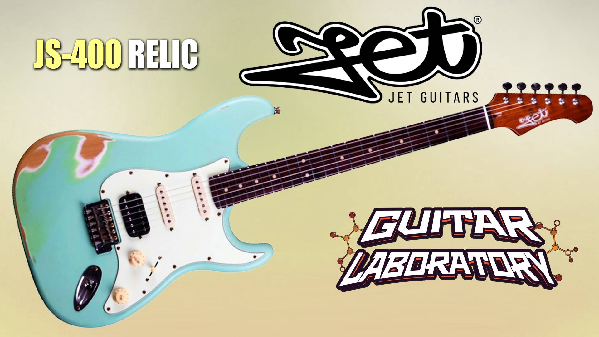 Электрогитара JET JS-400 Relic || Состаренная гитара