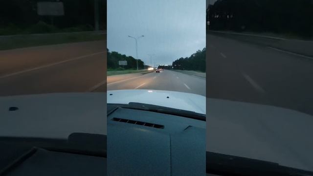 Вечерело...Range Rover Sport😃