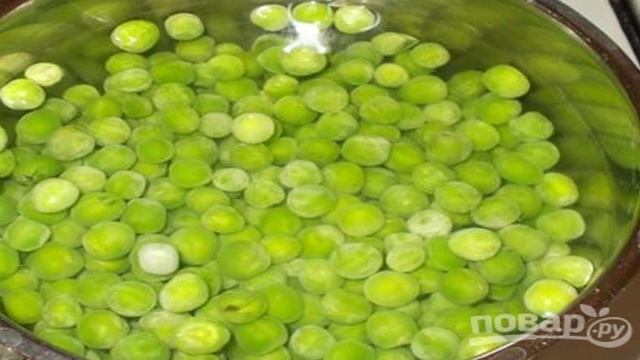 Картофельное пюре с горошком