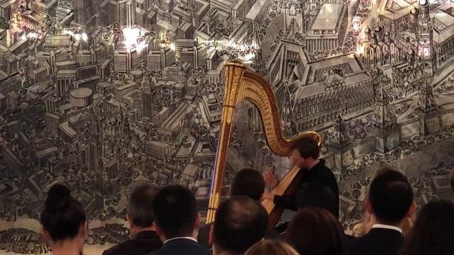 Sasha Boldachev's Concert at the Embassy of Russia in Japan. Bohemian Rhapsody for the Harp