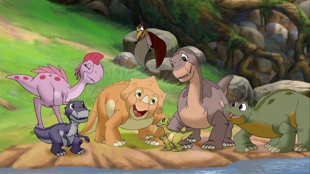 Земля до начала времён 14 серия «Приключения с исчезнувшей быстрой водой» (мультсериал, 2007)