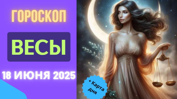 ♎ ГОРСКОП НА СЕГОДНЯ 18 ИЮНЯ ДЛЯ ВЕСОВ — ВРЕМЯ ПРИНИМАТЬ ВАЖНЫЕ РЕШЕНИЯ И СЛУШАТЬ СЕРДЦЕ