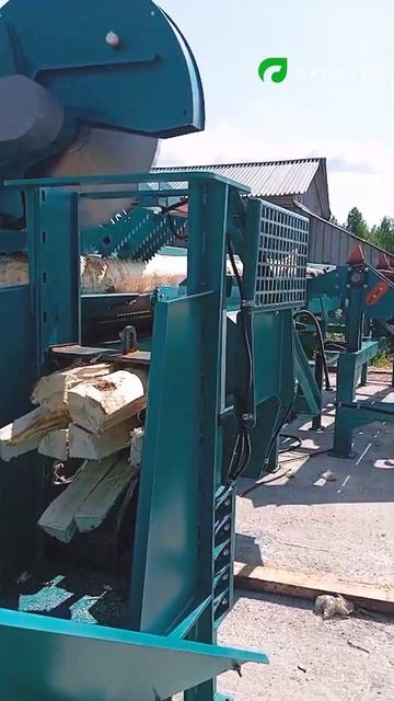 Дровокольная линия Cronver DL 1250 до 15 куб м в час