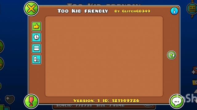 Я прошёл и выложил Too kid friendly в геометри деш 2.2