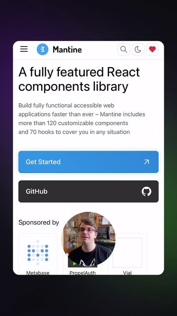 Новости разработки | Mantine v8.0.0 | #react #reactlib #frontend