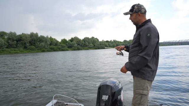 ГЛюки электромотора HASWING на головлинной рыбалке