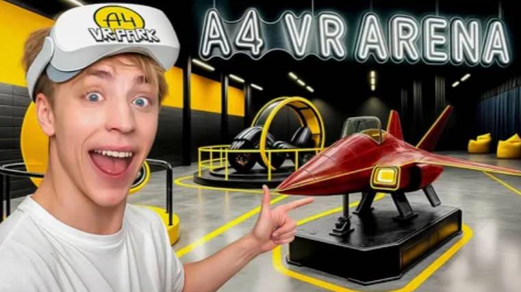 ВЛАД А4 Открыл ОГРОМНЫЙ VR-ПАРК !