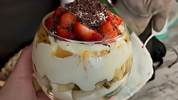 Фруктовый ДЕСЕРТ...🍹🥝🍐😋