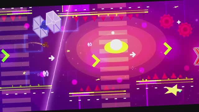 Geometry Dash SPACE DROP  BY RASUSTVGD Геометри Даш Космический Дроп