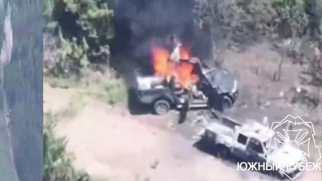 Операторы дронов 102 МСП полностью контролируют дорогу в районе н.п. Полтавка