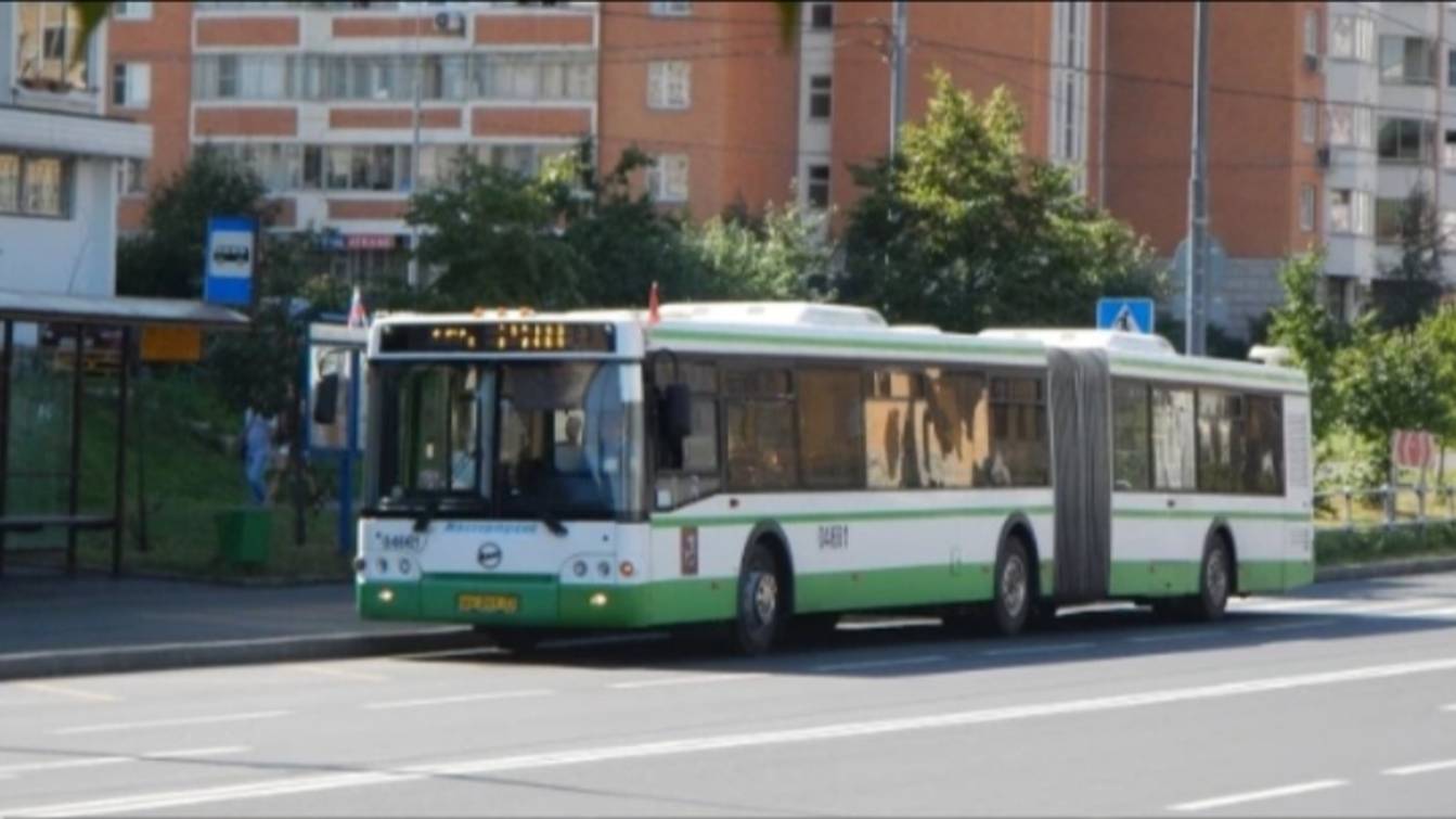Поездка на автобусе ЛиАЗ-6213.21 № 04661 (040193) Маршрут № 772к (872) Москва.