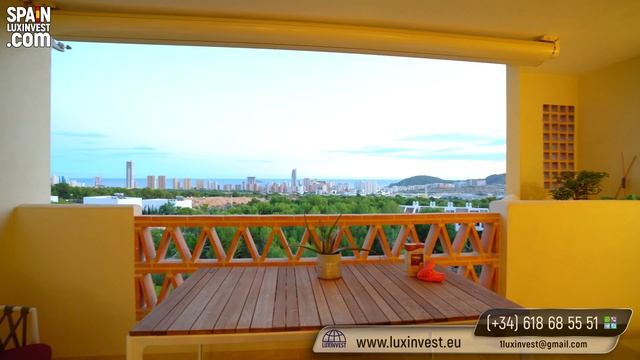 🔴450000€/Пентхаус в Финестрате с красивым видом на море/Недвижимость у моря в Испании/Бенидорм