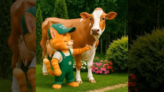 Милашка рыжий котик