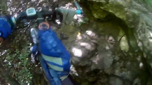 Велопутешествие Крым 2017 День 3 часть 1 По ручью Кубалар Су к гроту Фатьма