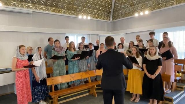 БОЖЕ КОСНИСЬ МЕНЯ ДУХОМ - Piiparinen,  хор