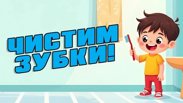 Чистим зубки! | Обучающая песенка