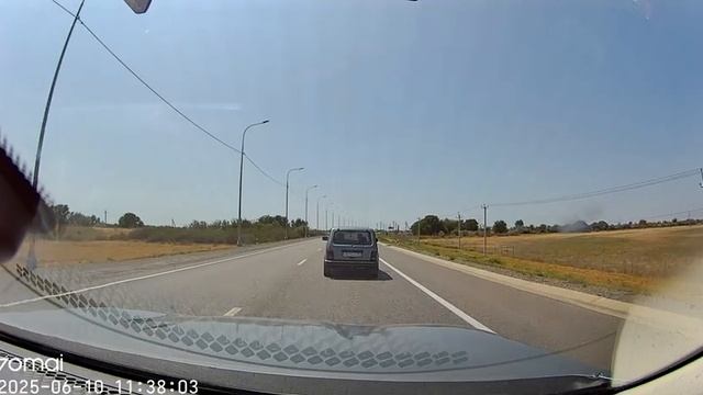 Невидимый знак на астраханской трассе