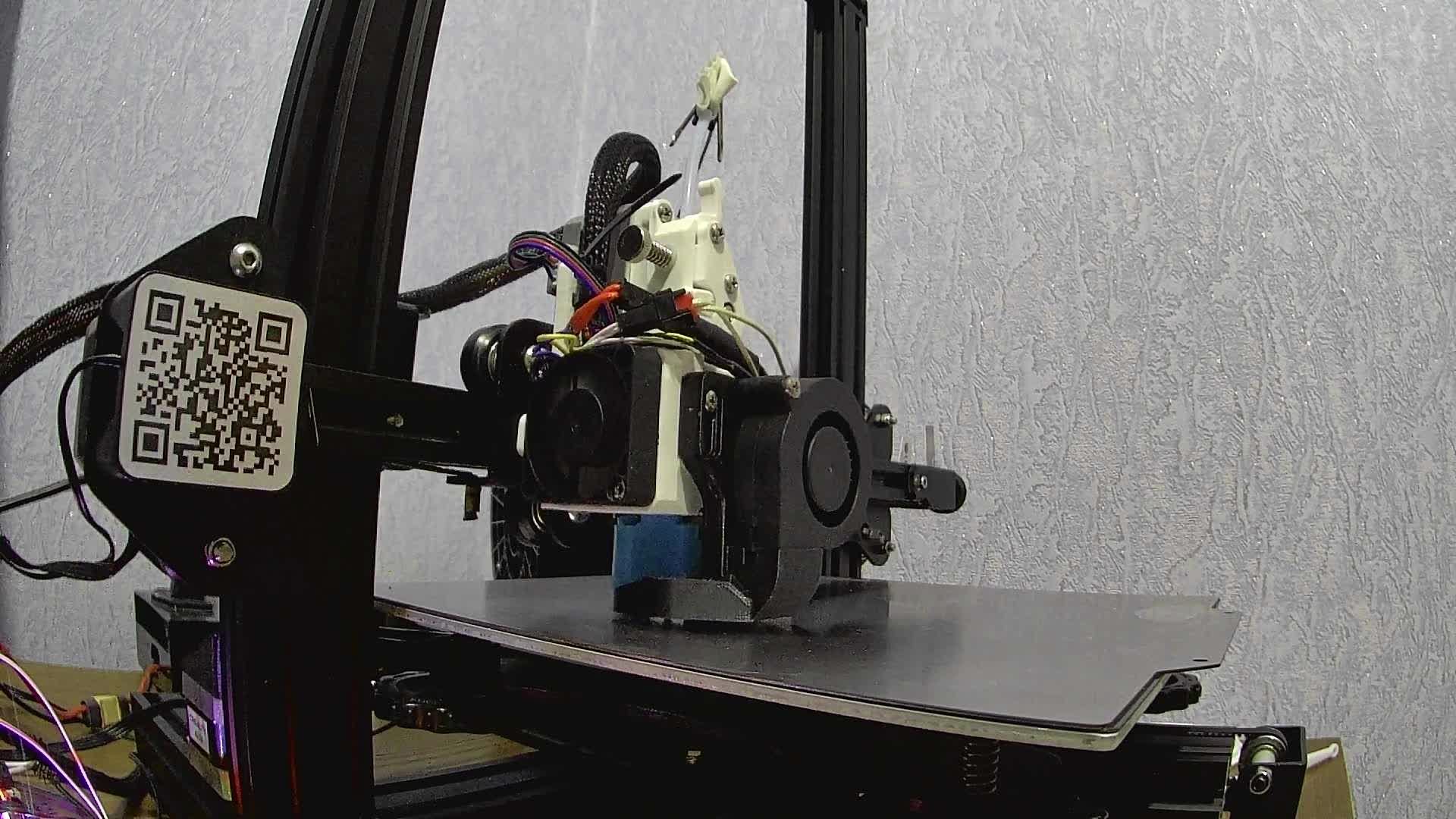 [Ender 3 PRO KLIPPER] Слежу за печатью не более. Печём ABS FDPlast