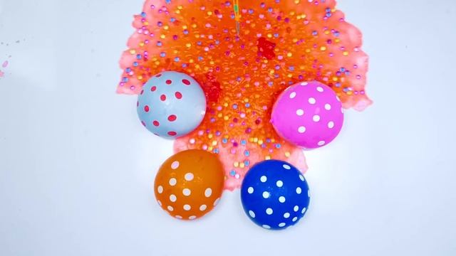 Цветные шары с Орбиз и водой! 1
