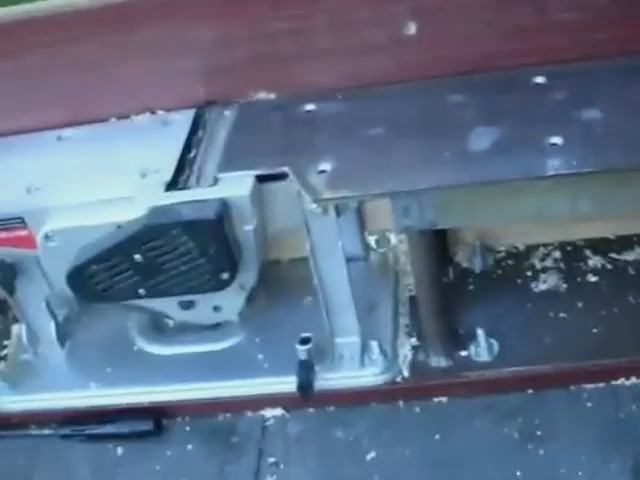 Фуганок из электрорубанка