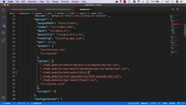 130 Changing the bootstrap theme