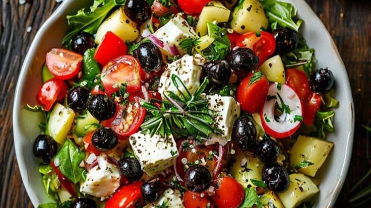 Это не просто салат – это ВКУС ЛЕТА! Готовим Греческий салат за 5 минут!"