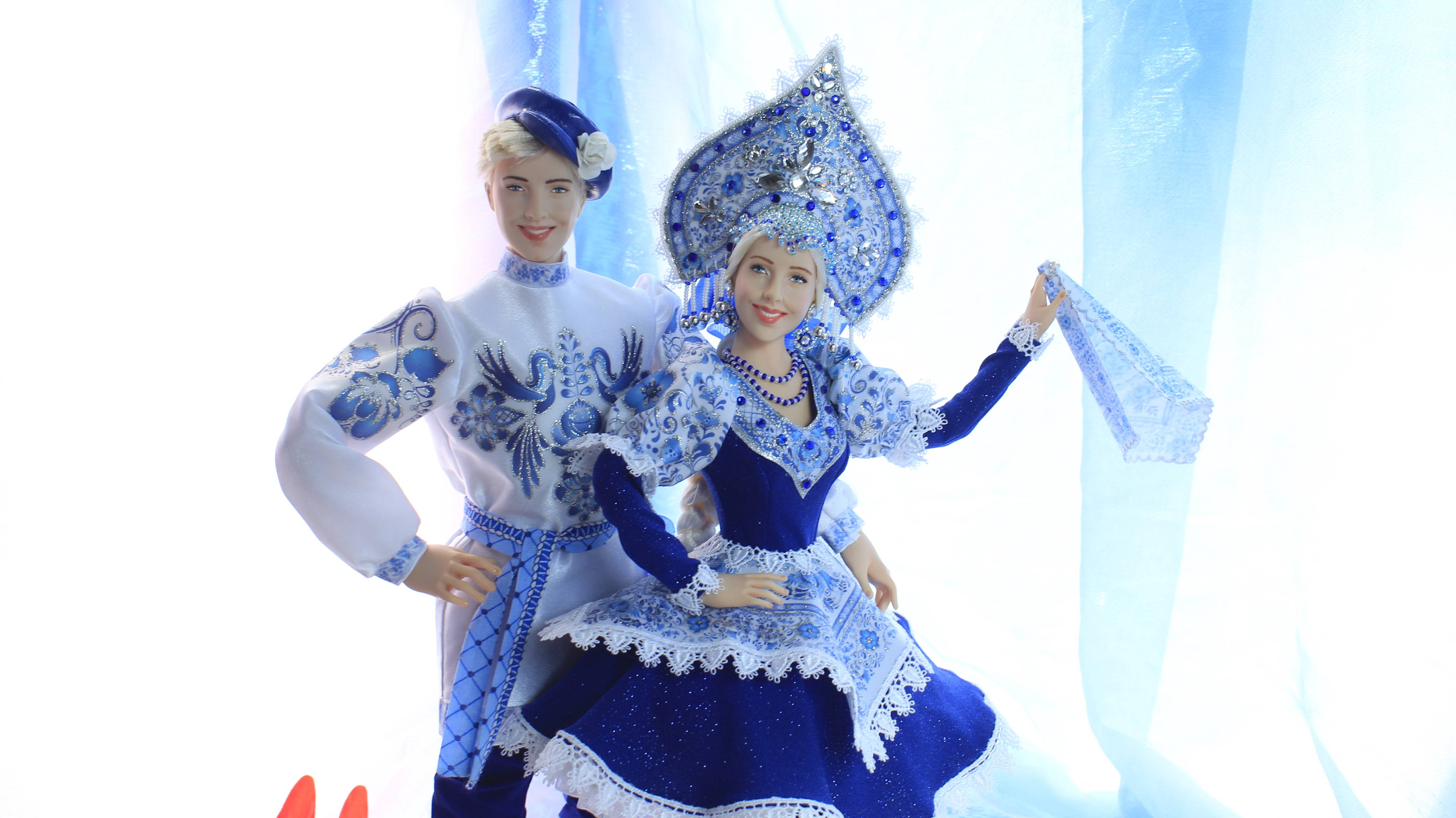 Куклы Гжель