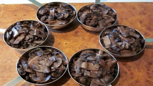 Грибной жульен со сливками