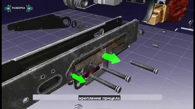 Автомат Калашникова АК-74: полная разборка-сборка