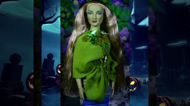 Сильвестра-Зелина, Tonner-doll, 16”, Wickedly-doll, Basic-doll, Silver-doll, green-doll, 2006, my-ОО