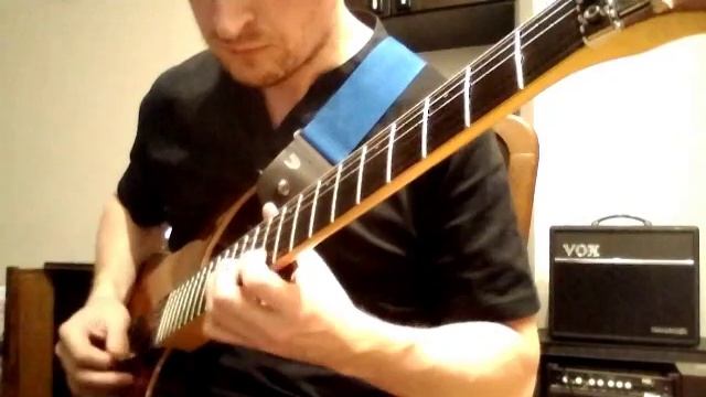 Aha - Take on me - кавер на электрогитаре.