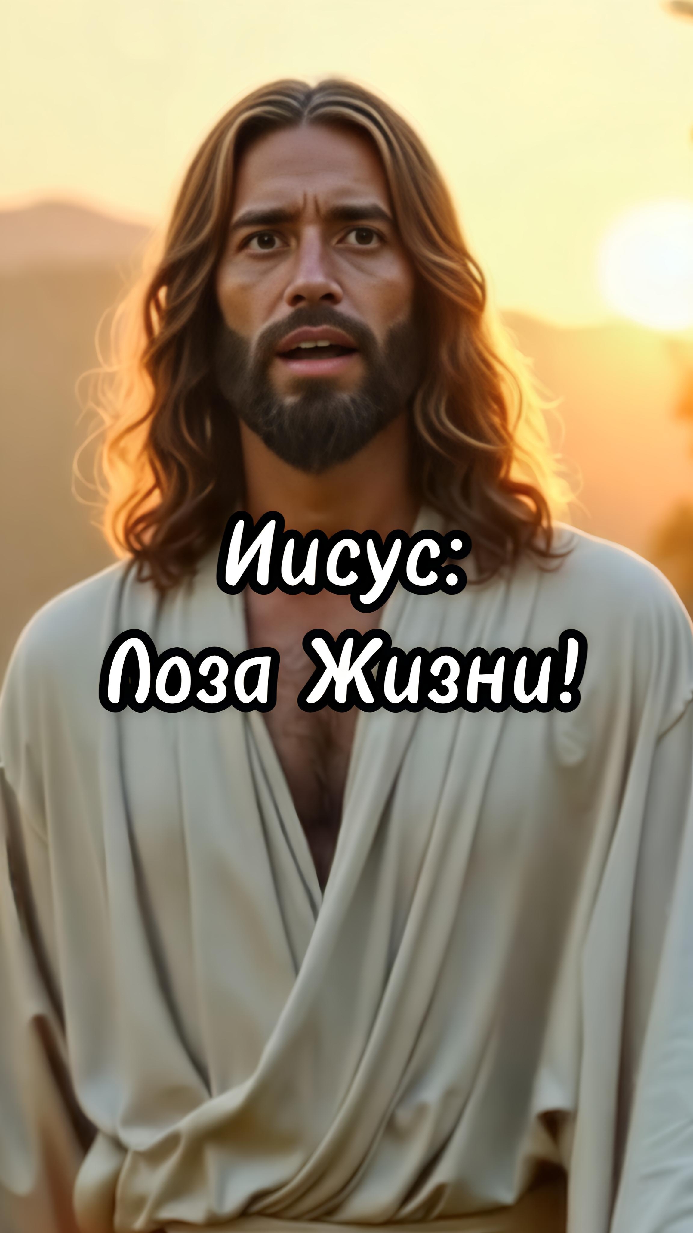 Иисус: Лоза Жизни! 🌿