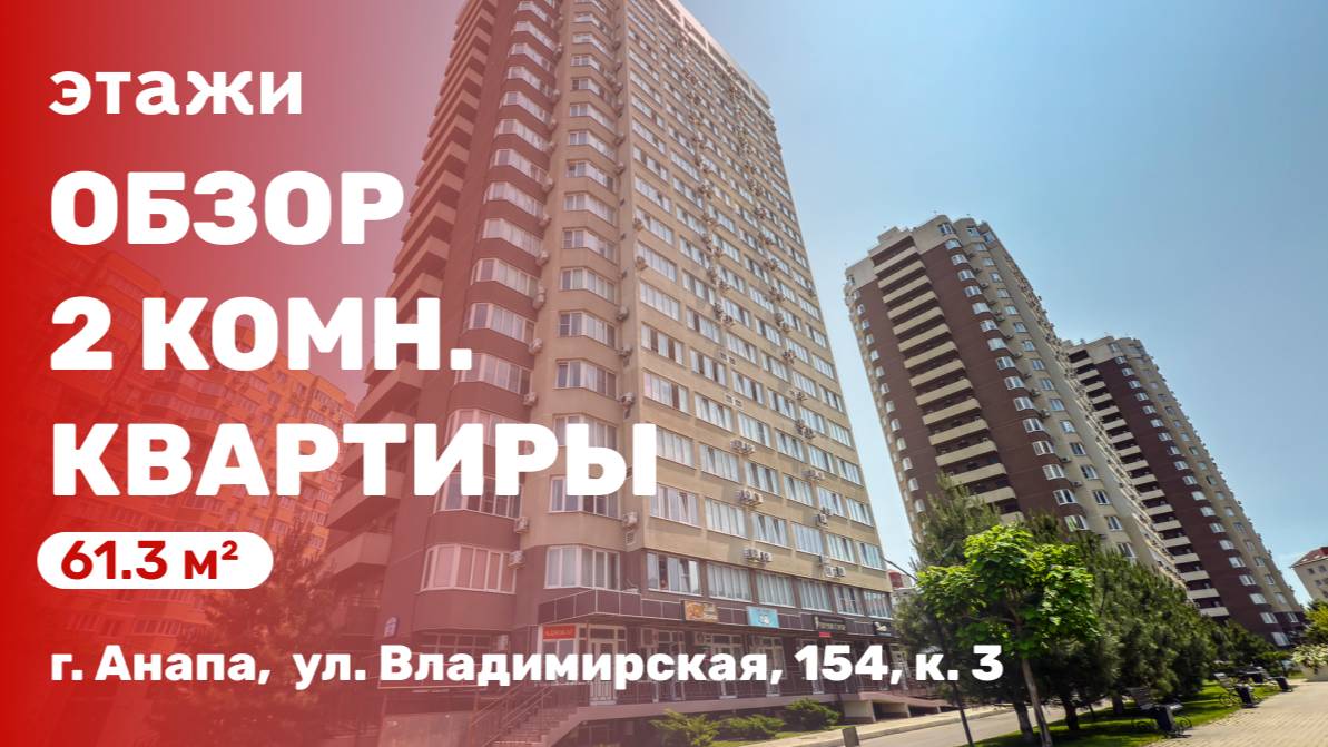 Обзор 2 комн. квартиры