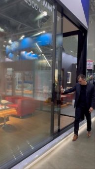 Створка на магнитной подушке весом до 500 кг раздвижная