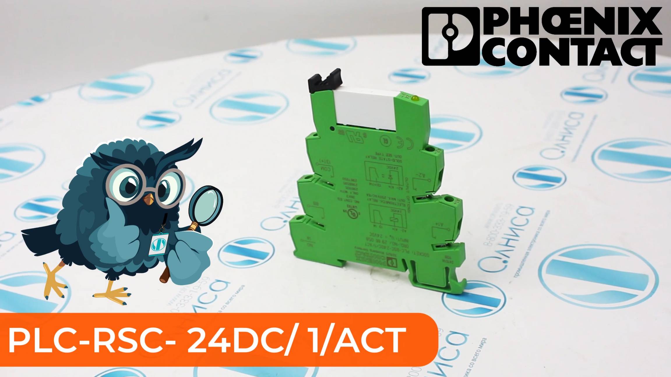 PLC-RSC- 24DC/ 1/ACT Модуль релейный Phoenix Contact - Олниса