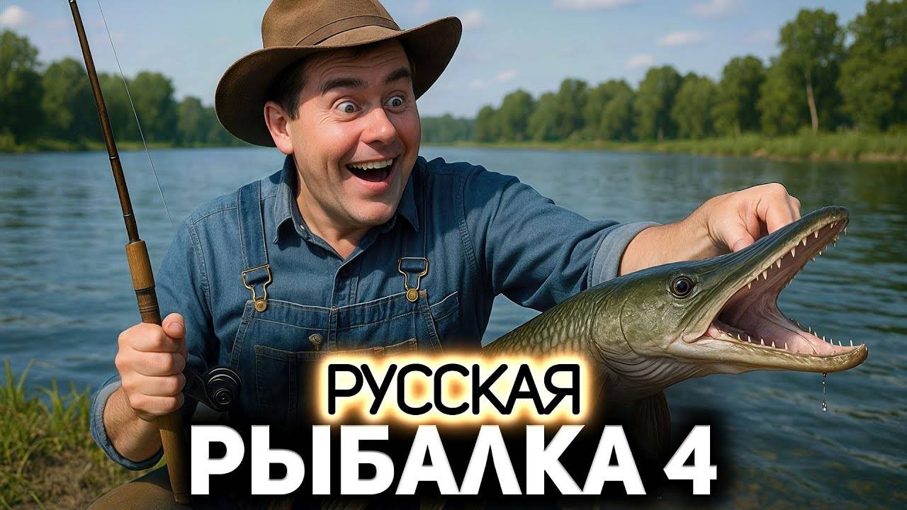 Ловля рыба на спиннинг Русская рыбалка 4 | CITIZEN