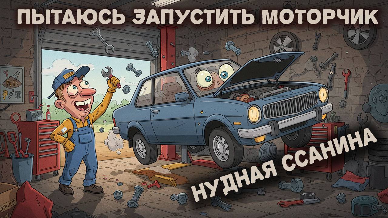 Ремонт Приоры Своими Руками (Будни пенсионера) Поменял Поршневую, поставил валы!