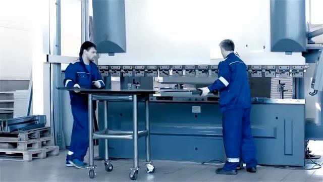 Панелегиб Salvagnini и КПП Euromac на заводе группы компаний  АРИС  и  ГЕСЕР .